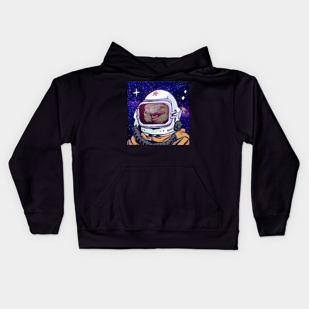 Cosmic Tortoise Kids Hoodie by The Colosseum Store